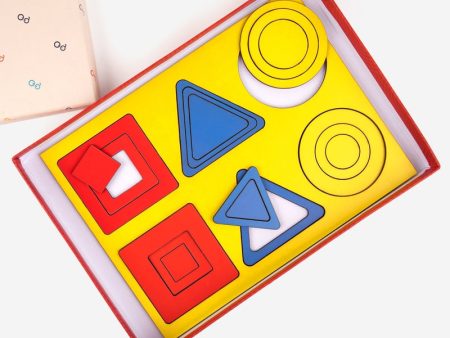 Mixed Shapes (Shape Learning Puzzle) Cheap