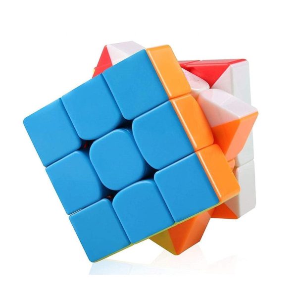 IQ Brain Storm Teaser 2.2x2.2 Inches Speed 3 Layers Cubic Square Shape Magic Puzzle Cube Toy for Kids & Adults- Multicolor For Cheap