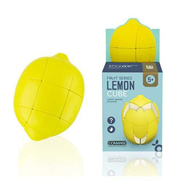 Brain IQ Teaser Lemon Cube Fruit Shape Puzzle Game Cube Educational Creative Puzzle Toys Gifts for Kids & Adults - Yellow Sale