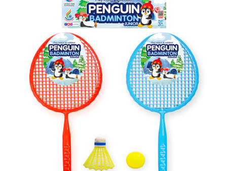 Happy Time Badminton Set Junior Penguin Hot on Sale