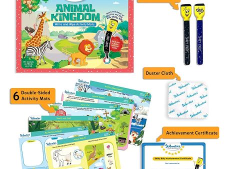 Animal Kingdom Write and Wipe Activity Mat Sale