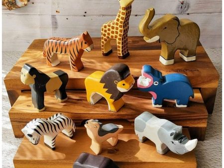 Wooden Wild Animals Hot on Sale