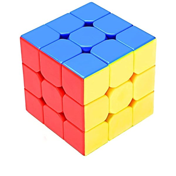 IQ Brain Storm Teaser 2.2x2.2 Inches Speed 3 Layers Cubic Square Shape Magic Puzzle Cube Toy for Kids & Adults- Multicolor For Cheap