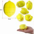 Brain IQ Teaser Lemon Cube Fruit Shape Puzzle Game Cube Educational Creative Puzzle Toys Gifts for Kids & Adults - Yellow Sale