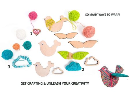 Yarn Birds Craft Kit Hot on Sale