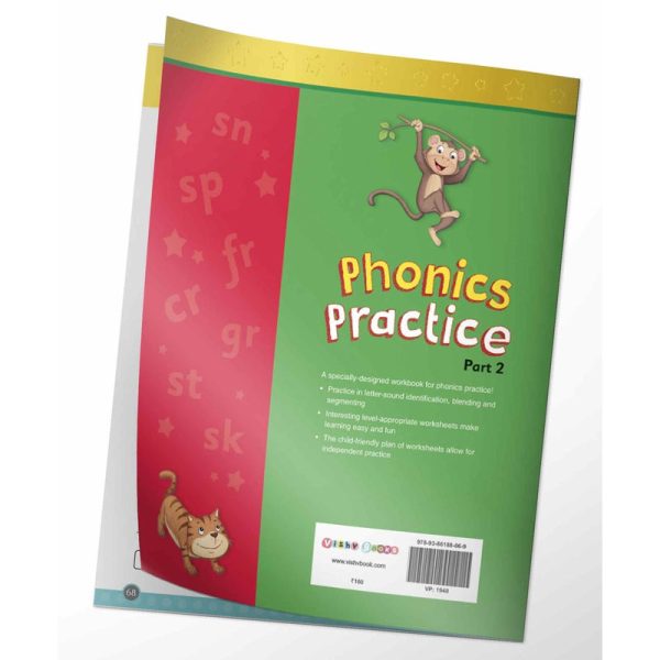 Phonics Practice Writing Book Part 2 Discount