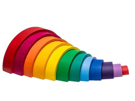 12 Piece Rainbow Stacker Sale