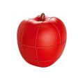 Brain IQ Teaser Apple Cube Fruit Shape Puzzle Game Cube Educational Creative Puzzle Toys Gifts for Kids & Adults - Red For Cheap