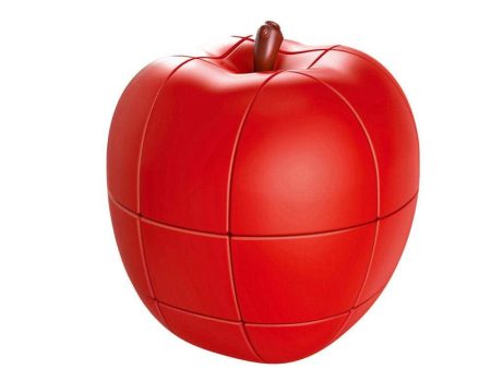 Brain IQ Teaser Apple Cube Fruit Shape Puzzle Game Cube Educational Creative Puzzle Toys Gifts for Kids & Adults - Red For Cheap