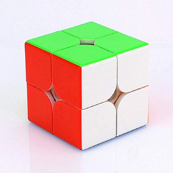 IQ Brain Storm Teaser 2x2 Inches Speed Cubic Square Shape Magic Puzzle Cube Toy for Kids & Adults- Multicolor Supply