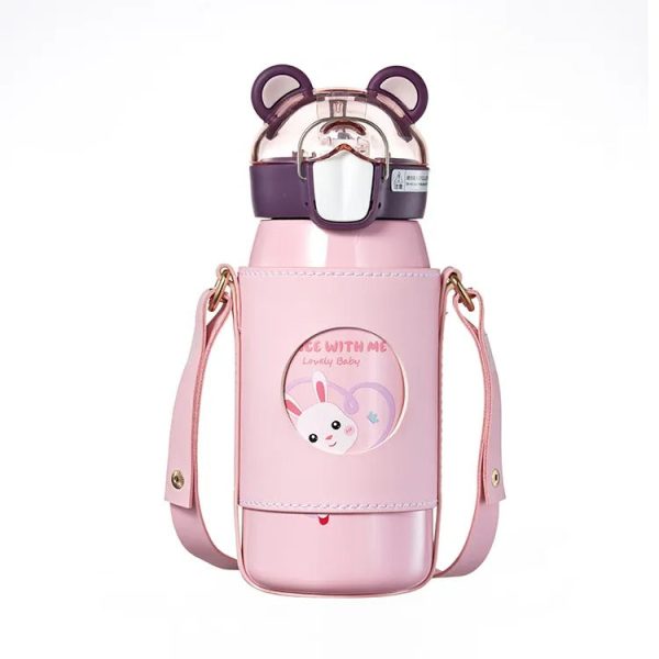 Cute Stainless Steel Water Bottle (530 ML) - - Assorted Colours Online Sale