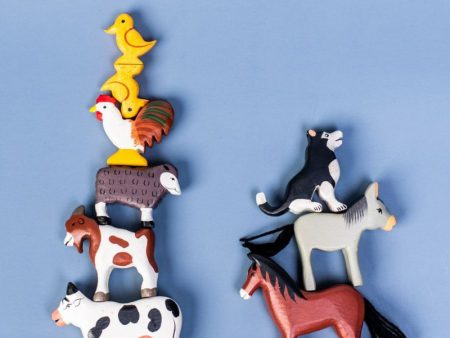 Wooden Farm Animals Sale