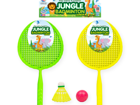 Happy Time Badminton Set Junior Jungle Discount