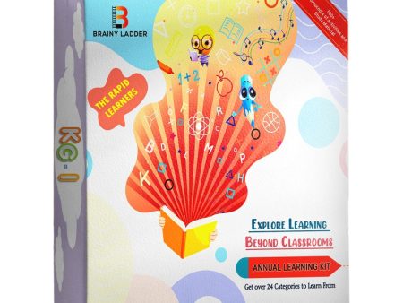 Annual Learning Kit for (Kindergarten - I) with Learning Mobile Application For Sale