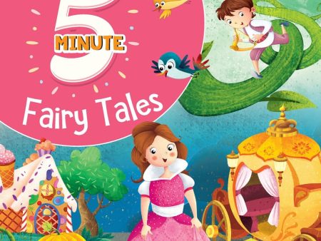 5 Minute Fairy Tales - Premium Quality Padded & Glittered Book Online now