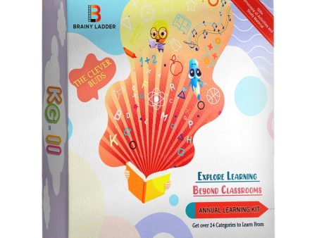 Annual Learning Kit for (Kindergarten - II) with Learning Mobile Application Online now