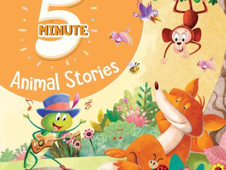 5 Minute Animal Stories - Premium Quality Padded & Glittered Book For Sale