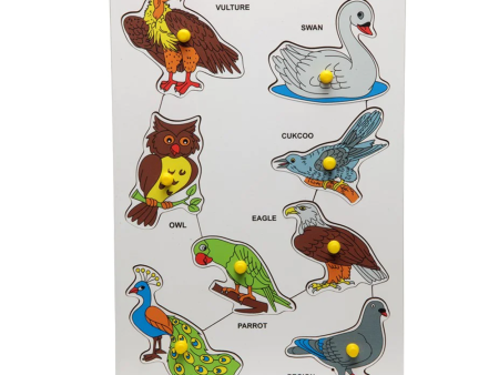 Wooden Birds Puzzle for Kids Online Sale