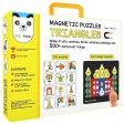 Magnetic Puzzles : Triangles with 400 Magnets, 200 puzzles, Magnetic Board and Display Stand Sale