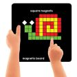 Magnetic Puzzles : Squares with 250 Colorful Magnets, 100 Puzzle Book, Magnetic Board and Display Stand Cheap