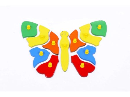 Wooden Butterfly Puzzle for Kids For Sale