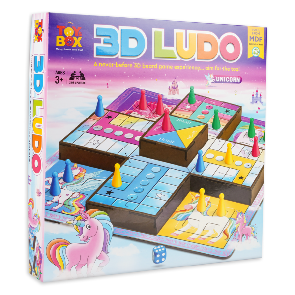 3D Unicorn Ludo Game Online Hot Sale