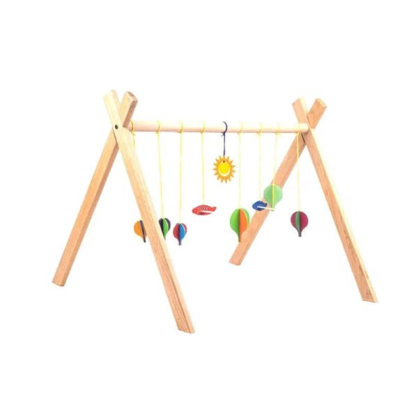 Play Gym with Celestial Theme Wooden Mobiles Online now