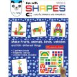 Fun Magnetic Shapes (Senior) : Type 2 with 58 Magnetic Shapes, 200 Pattern Book, Magnetic Board and Display Stand For Sale