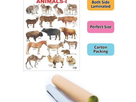 Animals-1 Wall Chart Online Sale