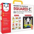 Magnetic Puzzles : Squares with 400 Colorful Magnets, 200 Puzzle Book, Magnetic Board and Display Stand Sale