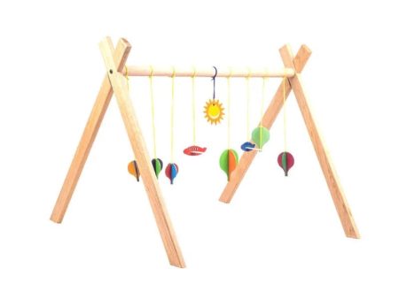 Play Gym with Celestial Theme Wooden Mobiles Online now