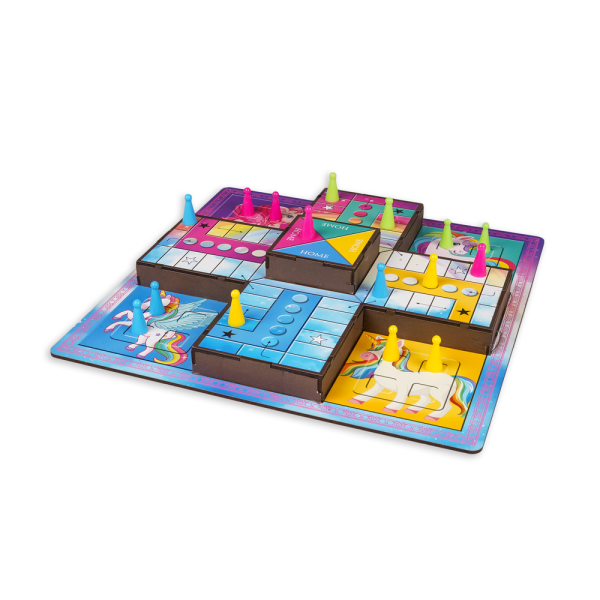 3D Unicorn Ludo Game Online Hot Sale