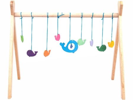 Play Gym with Dolphine Wooden Mobiles Online now