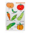 Wooden Vegetable Puzzle for Kids Fashion