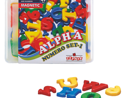 Alpha Numero Jar  (49 Pieces) Fashion