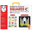 Magnetic Puzzles : Squares with 400 Colorful Magnets, 200 Puzzle Book, Magnetic Board and Display Stand Sale