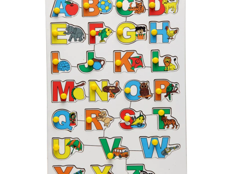 Wooden Alphabet Puzzle for Kids Sale