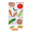 Wooden Vegetable Puzzle for Kids Fashion