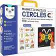 Magnetic Puzzles : Circles with 400 Magnets, 200 Puzzles, Magnetic Board and Display Stand Online Hot Sale