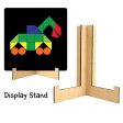 Fun Magnetic Shapes (Senior) : Type 1 with 44 Magnetic Shapes, 200 Pattern Book, Magnetic Board and Display Stand For Cheap