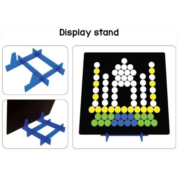 Magnetic Puzzles : Circles with 400 Magnets, 200 Puzzles, Magnetic Board and Display Stand Online Hot Sale